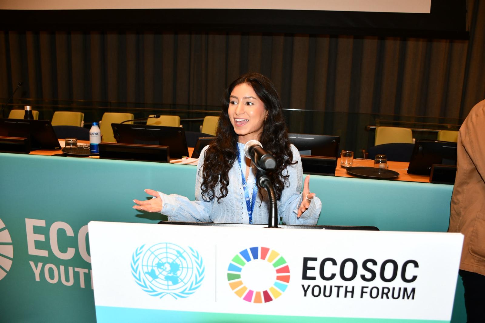Arissa Roy featured among members of the SDG4 Youth and Student Network